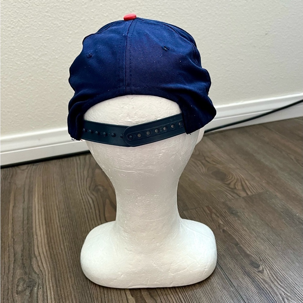 Navy and Red Baseball Cap - Picture 3 of 8